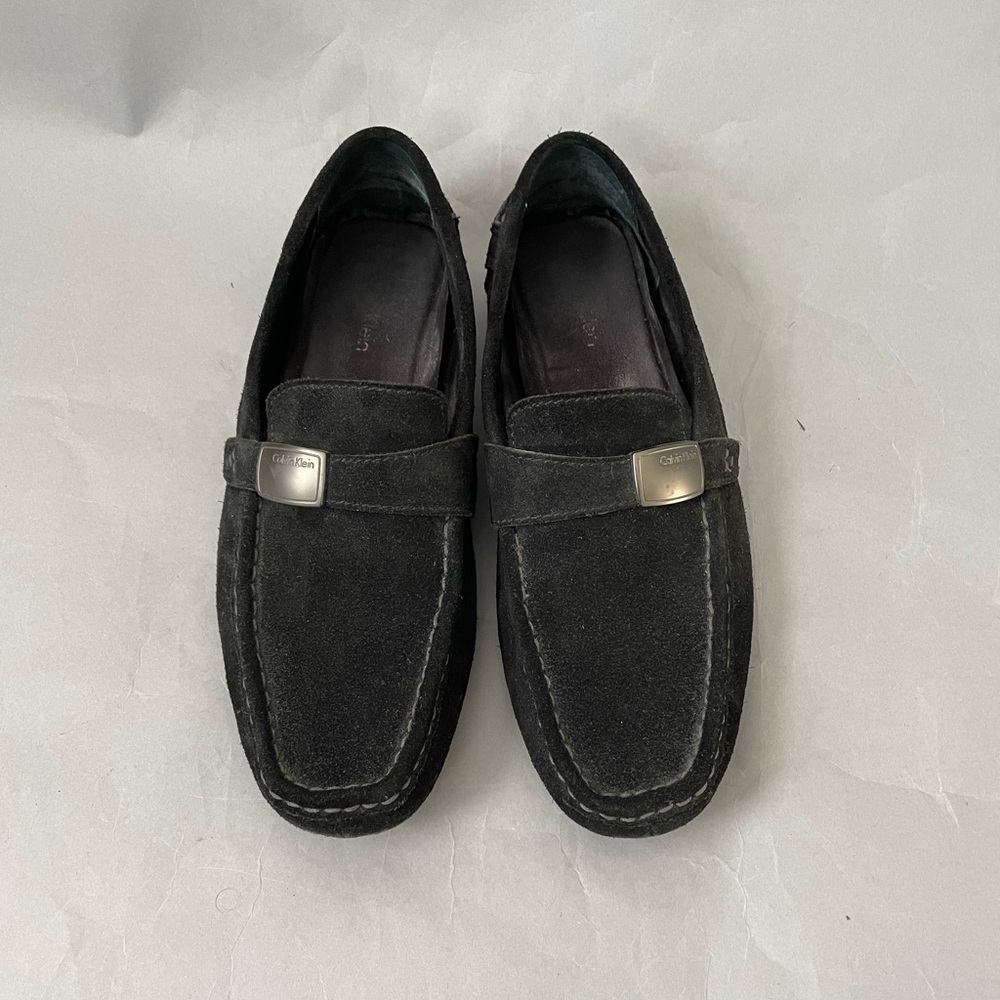 Calvin Klein driver shoes black size 9